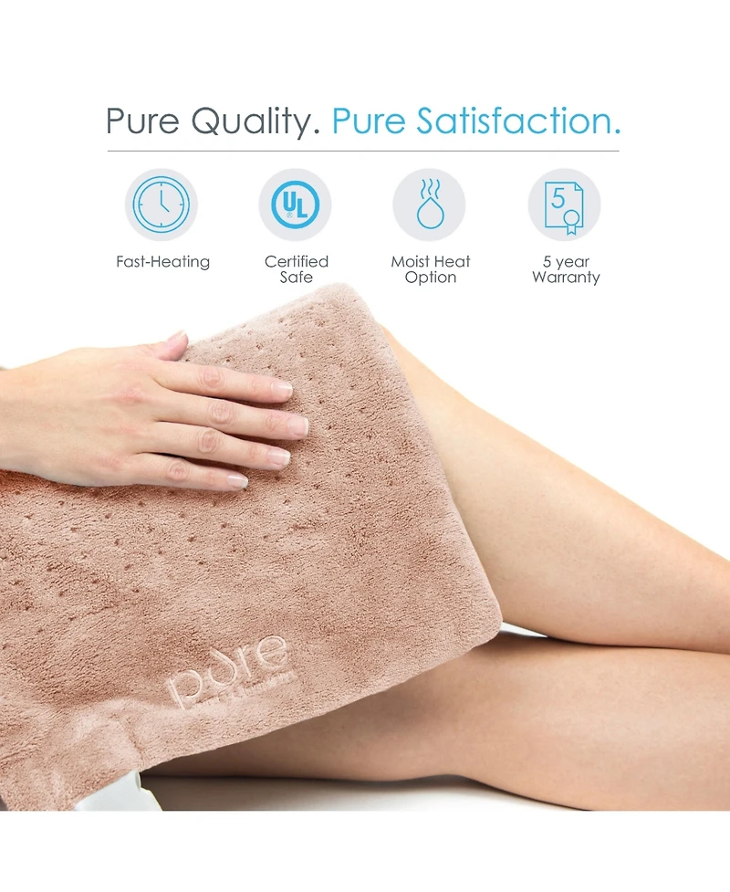 Pure Enrichment PureRelief Deluxe Heating Pad 12" x 24"