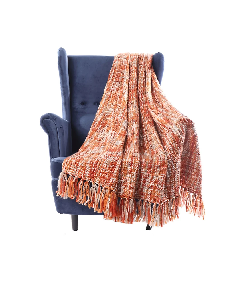 Happycare Textiles Rustic Style Throw, 50" x 60"