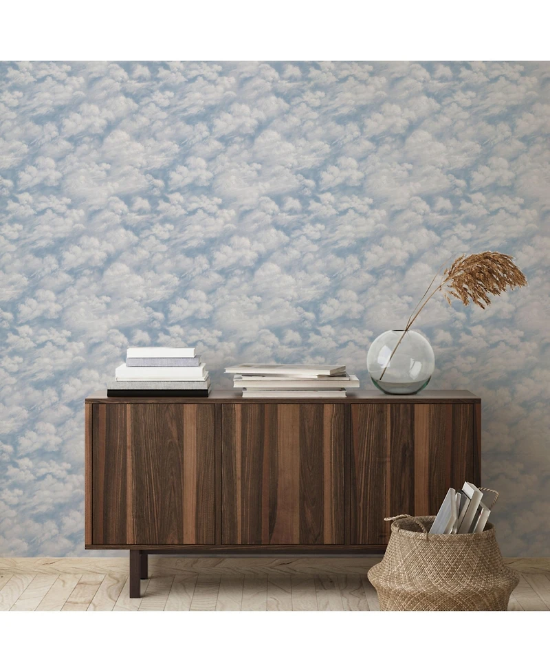Tempaper Clouds Peel and Stick Wallpaper