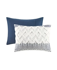 Ink+Ivy Mila Chenille 3-Pc. Duvet Cover Set, Full/Queen