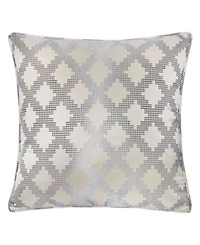Homey Cozy Ellie Satin Jacquard Decorative Pillow, 20" x 20"