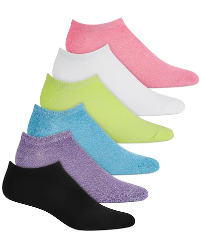 Hue 6 Pack Super-Soft Liner Socks
