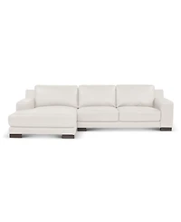 Closeout! Darrium 2-Pc. Leather Sofa with Chaise, Created for Macy's