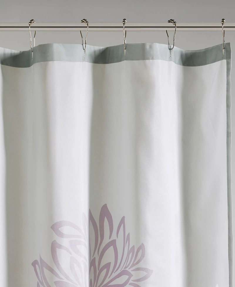 Madison Park Essentials Maible Floral Shower Curtain, 72" x 72"