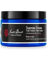 Jack Black Supreme Cream Triple Cushion Shave Lather, 9.5 oz.