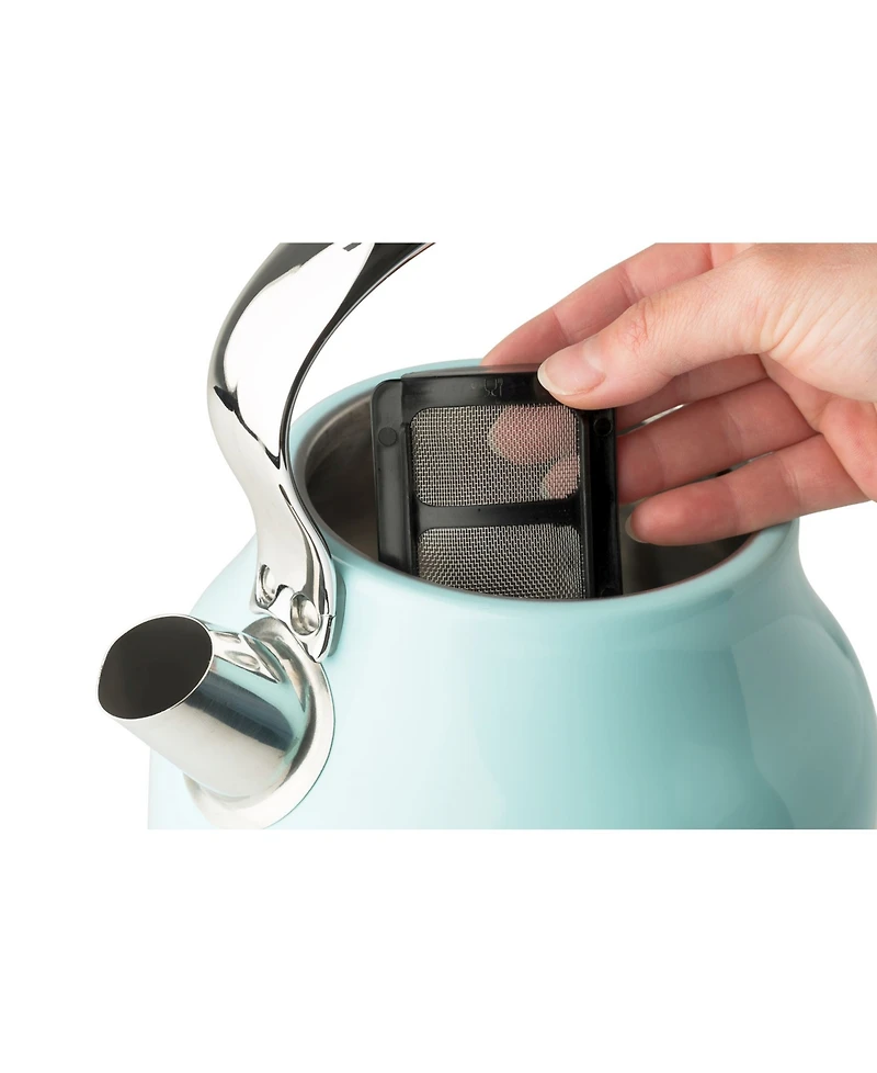 Haden Heritage 1.7 Liter Stainless Steel Electric Kettle
