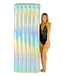 PoolCandy Holographic Deluxe Swimming Pool Raft