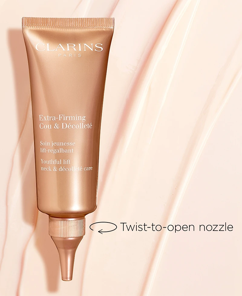 Clarins Extra-Firming + Smoothing Neck & Decollete Moisturizer, 2.5 oz.