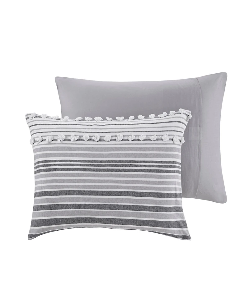 Urban Habitat Calum Jacquard 5-Pc. Duvet Cover Set, Full/Queen
