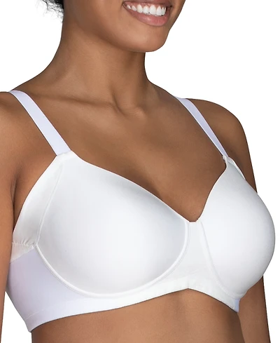 Vanity Fair Women's Beauty Back Full Figure Wirefree Extended Side and Smoother Bra 71267