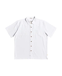 Quiksilver Waterman Men's Tahiti Palms Short Sleeve Shirt