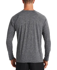 Nike Men's Heather Hydroguard Long Sleeve Swim T-Shirt