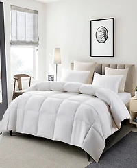 Serta White Goose Feather & Down Fiber Extra Warmth Comforter
