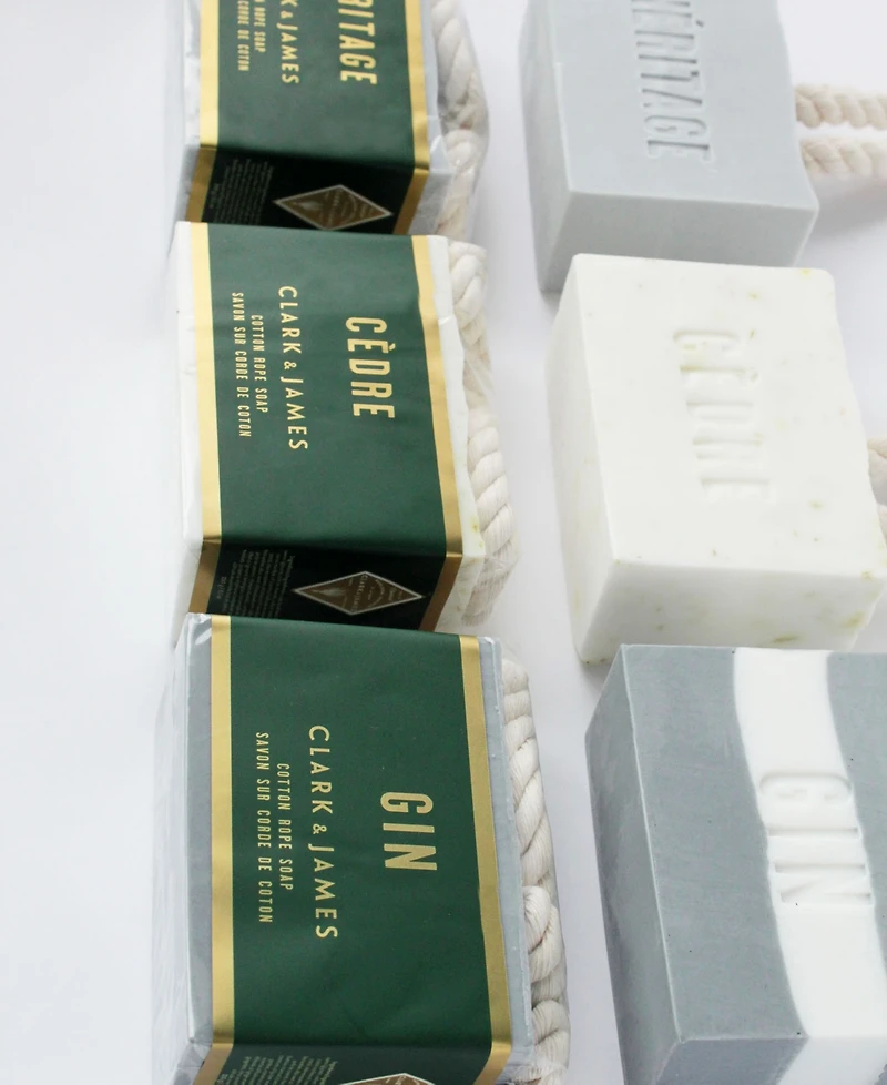 Dot & Lil Clark & James Cedre Rope Soap