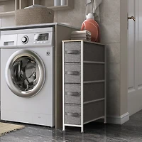 Sorbus Narrow 4 Drawers Dresser