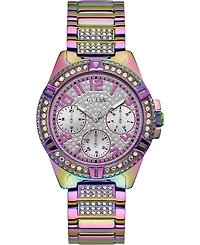 Guess Women's Rainbow Stainless Steel Bracelet Watch 40mm