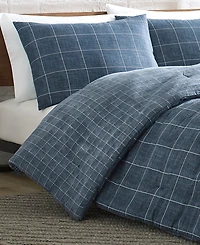 Kenneth Cole New York Holden Grid Comforter Set, King