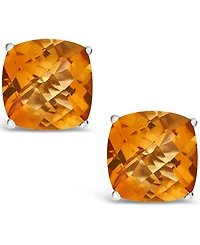 Citrine (3-3/4 ct. t.w.) Stud Earrings in Sterling Silver