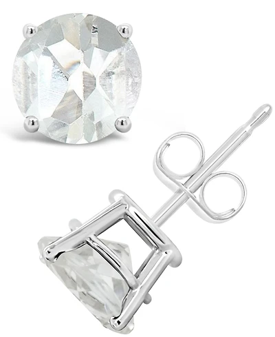 Garnet (3-1/5 ct. t.w.) Stud Earrings Sterling Silver (Also Available White Topaz and Citrine)