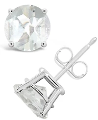 Garnet (3-1/5 ct. t.w.) Stud Earrings Sterling Silver (Also Available White Topaz and Citrine)