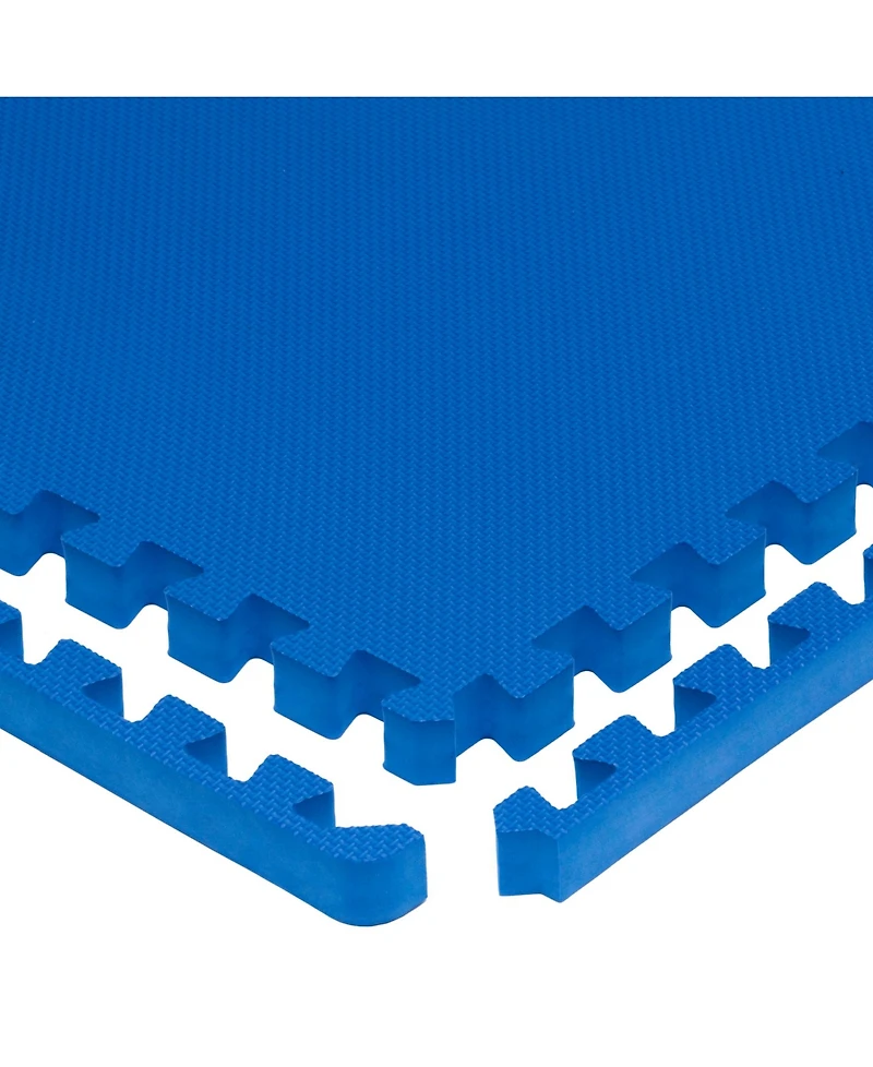 Exercise Puzzle Mat 1-in, 24 Sq Ft - 6 Tiles