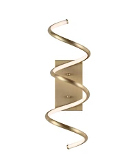 Scribble 7" Modern Integrated Led Vanity Light Sconce