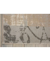 Long Street Looms Samuel SAM03 Multi 9'3" x 12'9" Area Rug