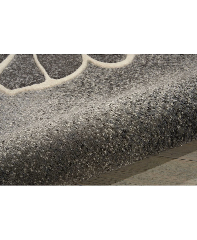 Long Street Looms Samuel SAM04 Gray 9'3" x 12'9" Area Rug