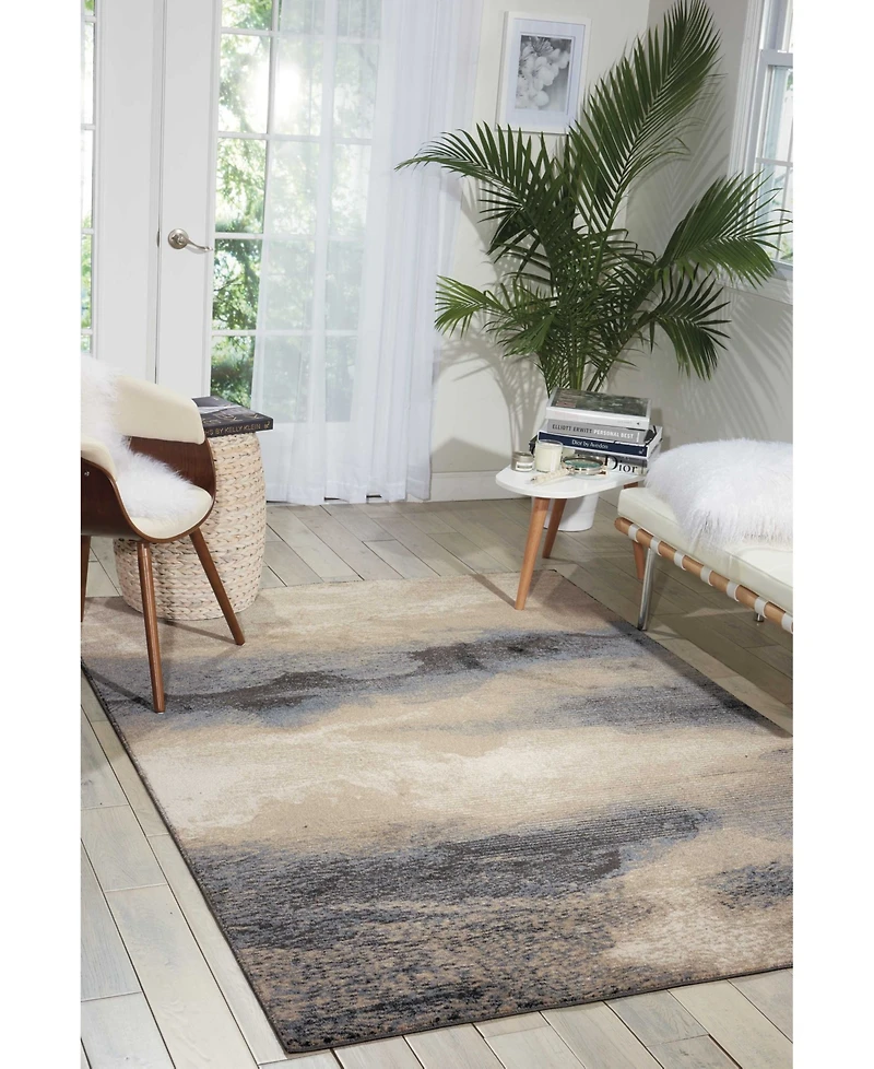 Long Street Looms Samuel SAM06 Driftwood 9'3" x 12'9" Area Rug