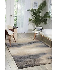 Long Street Looms Samuel SAM06 Driftwood 9'3" x 12'9" Area Rug