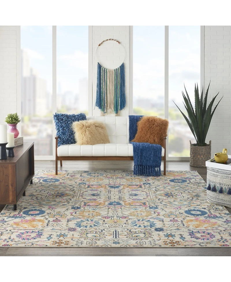 Long Street Looms Zeal ZEA01 6'7" x 9'6" Area Rug