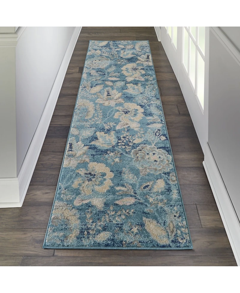 Long Street Looms Peace PEA02 2'3" x 7'3" Runner Rug