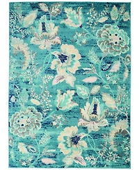 Long Street Looms Peace PEA02 4' x 6' Area Rug