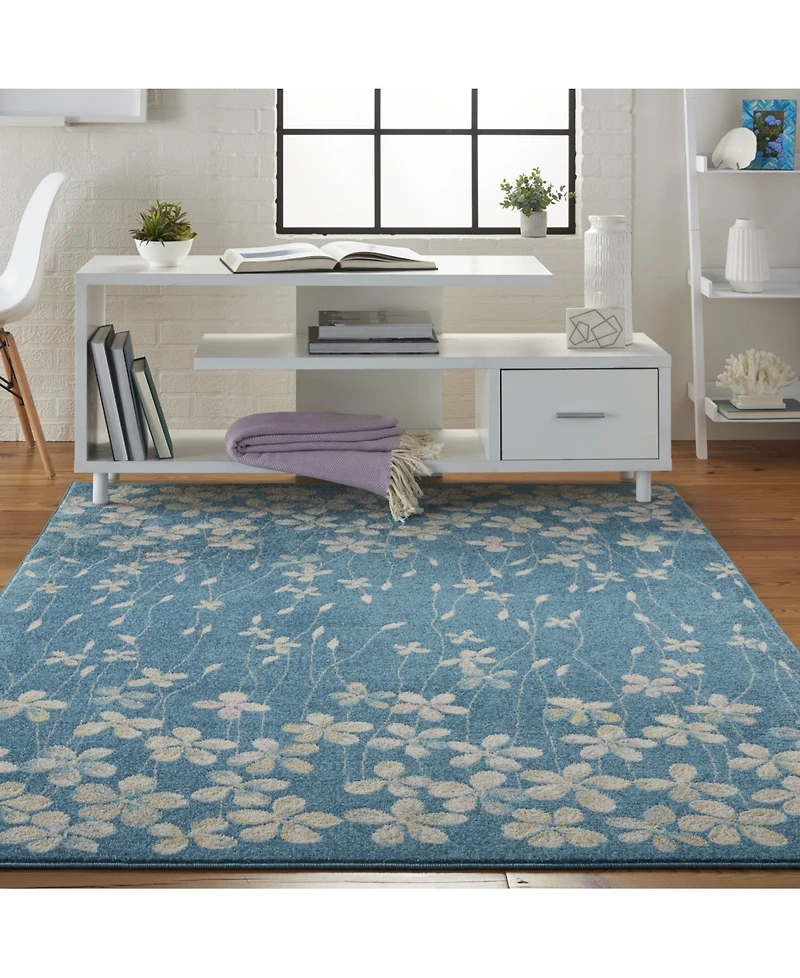 Long Street Looms Peace PEA04 5'3" x 7'3" Area Rug