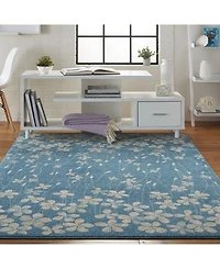 Long Street Looms Peace PEA04 5'3" x 7'3" Area Rug