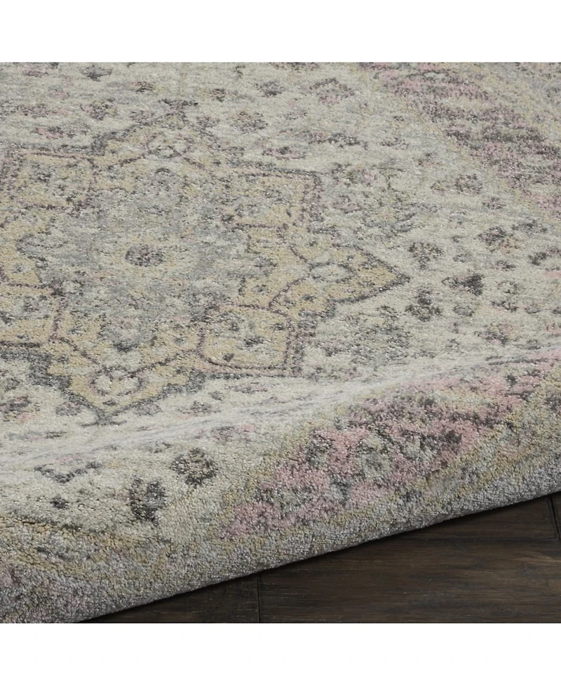 Long Street Looms Peace PEA06 5'3" Round Area Rug