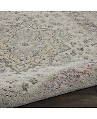 Long Street Looms Peace PEA06 5'3" Round Area Rug