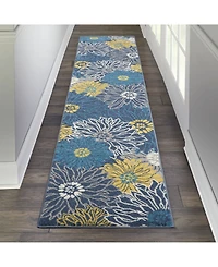 Long Street Looms Zeal ZEA17 2'2" x 10' Runner Rug