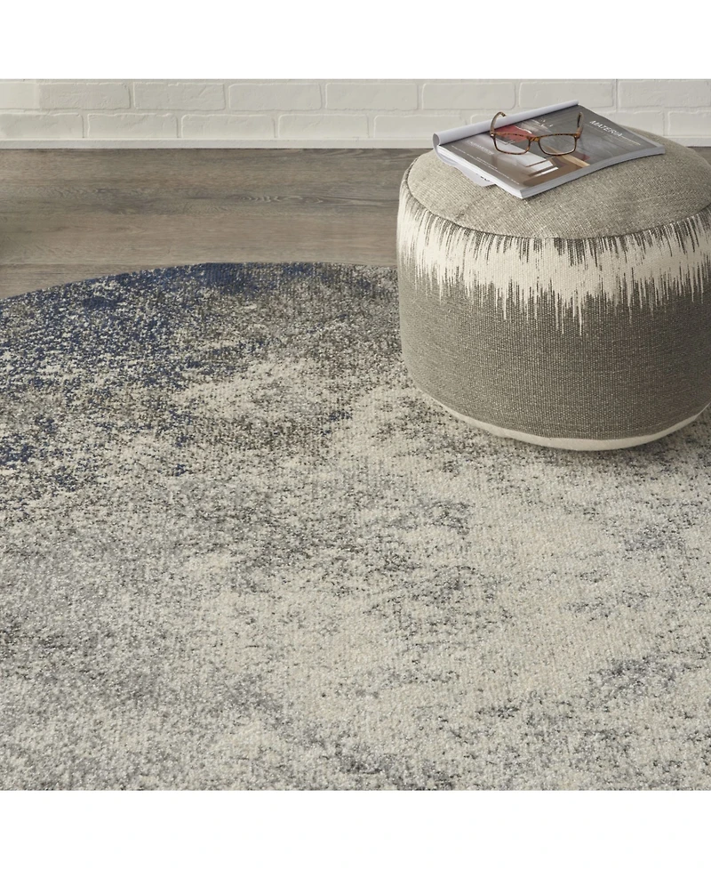 Long Street Looms Zeal ZEA10 5'3" Round Area Rug