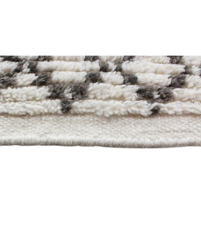 Closeout! Bashian Natural Wool M133 Ivory 3'6" x 5'6" Area Rug