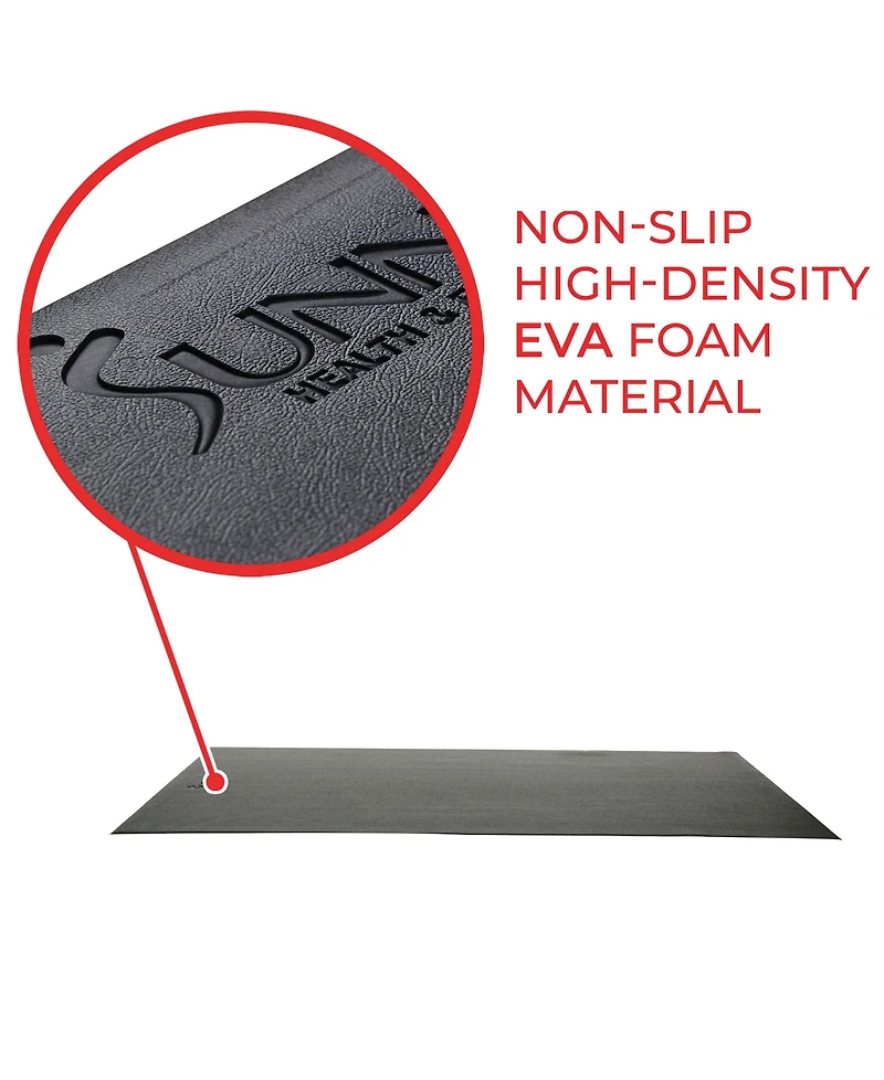 Sunny Health & Fitness Yoga Mat, Anti Fatigue