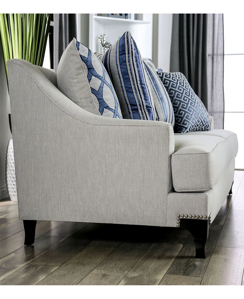 Furniture of America Allyson Upholstered Sofa