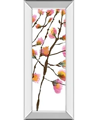 Classy Art Inky Blossoms By Deborah Velasquez Mirror Framed Print Wall Art Collection