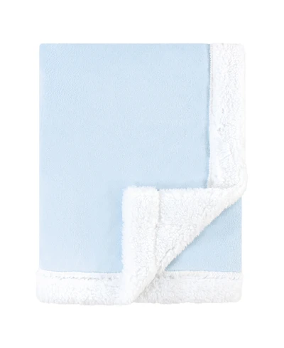 Hudson Baby Boys Plush Two-Ply Comfort Throw