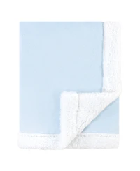 Hudson Baby Boys Plush Two-Ply Comfort Throw