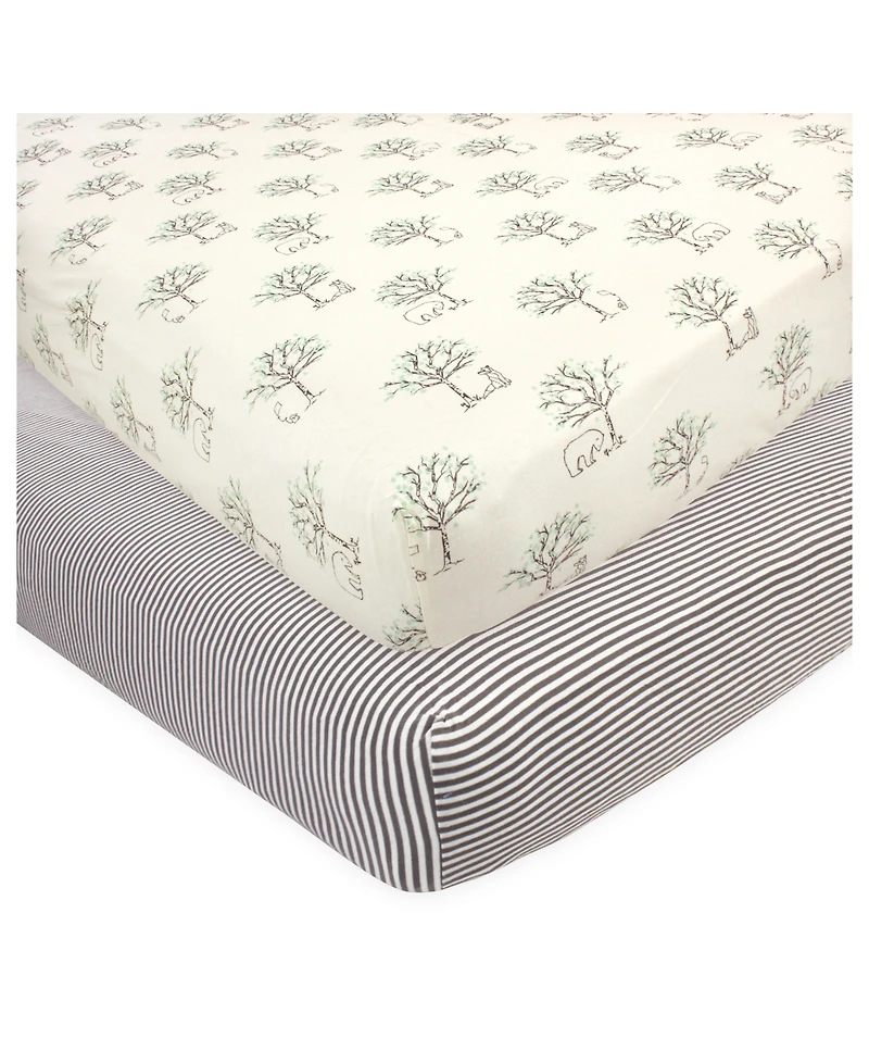 Touched by Nature Unisex Universal Soft Natural Cotton Crib Cover