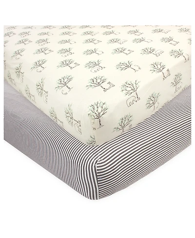 Touched by Nature Unisex Universal Soft Natural Cotton Crib Cover
