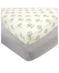 Touched by Nature Unisex Universal Soft Natural Cotton Crib Cover