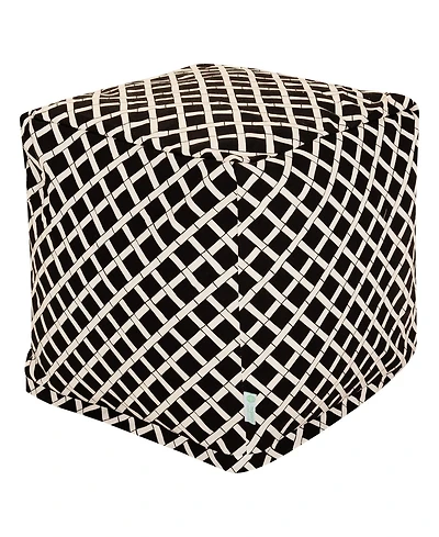 Majestic Home Goods Ottoman Pouf Cube 17" x