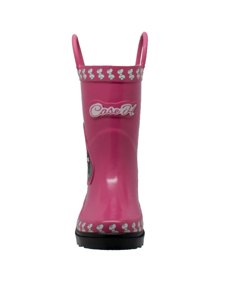 Case Ih Toddler Girls 3D Fern Farmall Rubber Boot